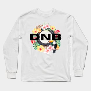 DNB - Rain Forest Bass Bird Long Sleeve T-Shirt